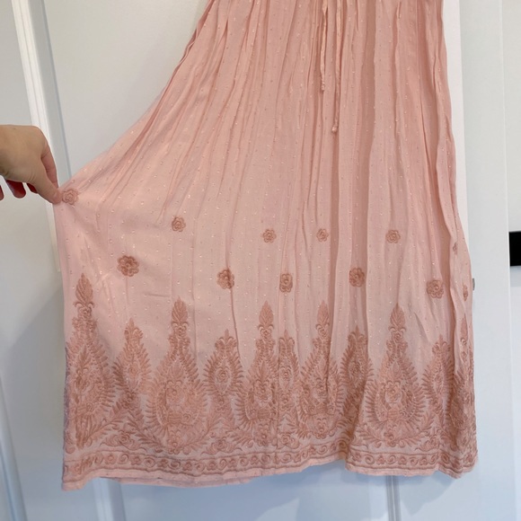 🚨 S O L D 🚨 Rare Christy dawn embroidered petal pink dahlia dress small - Picture 13 of 17